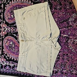 Vintage Abercrombie khaki shorts